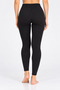 2 Pieces Plus Size Women's Thermal Lycra Long Leggings for Winter - 2
