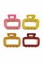 Silvery Metal Buckle — Pink
