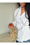 Women's Silver Chain Strap Crossbody Phone & Wallet Bag