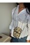 Women's Silver Chain Strap Crossbody Phone & Wallet Bag - 2