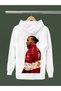 Lewis Hamilton Printed Cotton Long Sleeve Ribbed 3 Thread Hooded F1 Sweatshirt