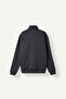 Half Zipper Basic Anthracite Men's Sweatshirt X7405Az/Ar9 - 3