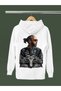 Lewis Hamilton Printed Cotton Long Sleeve Ribbed 3 Thread Hooded F1 Sweatshirt