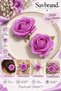 Velvet Rose Flower Hair Clip and Brooch – Decorative Hairpin – Stylish Accessory - 2