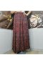 Elastic Waist 3-Layer Ruffle Viscose Fabric Skirt, Mevlana Long Cotton Skirt, Size 38-44 - 7