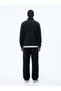 Regular Fit High Collar Polar Gray Sweatshirt - 3