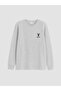 Embroidered Crew Neck Boys' Pajama Set (W6) - 4