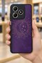 حافظة مقاومة للصدمات متوافقة مع كاميرا Realme C61 ذات النمط السماوي - 6