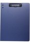 Office File Folder Clipboard, Classic Clipboards Plastic Clip Board A4 Folding Document Folder, PP H