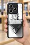حافظة مقاومة للصدمات متوافقة مع Realme C61 مع حماية للكاميرا بنمط طائرة وحامل - 6