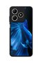 حافظة مقاومة للصدمات متوافقة مع هاتف Realme C61 مع حماية للكاميرا بنمط جلد الغزال