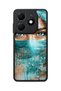 Spark 20 Compatible Turquoise Patterned Camera Protected Shockproof Case