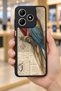 حافظة مقاومة للصدمات متوافقة مع كاميرا Realme C61 بنمط ببغاء - 6