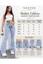 Women's Ice Blue Spanish Flare Jean Pants - 6