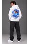Tanjiro Kamado Demon Slayer Hoodie – Anime Printed Water Wave Pattern Oversize Unisex Sweatshirt - 2