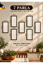 7 Piece Pasta La Vita Kitchen Painting Set 10X20 cm Frame Look Mdf Decorative Wall Painting - 2