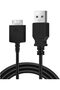 كابل شحن USB بطول 1 متر WMC-NW20MU، كابل بديل للشحن ونقل البيانات، سلك طاقة لأجهزة سوني