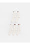 Alita City Ecru Printed 5-Piece Pack Women's Socks with a Difference