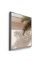 Boho Desert Chic Palm Leaf Nature Wall Art | Portrait Framed Canvas Print | Luxury Modern Botanical Decor for Living Room - 3