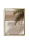 Boho Desert Chic Palm Leaf Nature Wall Art | Portrait Framed Canvas Print | Luxury Modern Botanical Decor for Living Room - 2