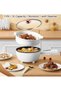 3L Electric Hot Pot with Steamer & Temperature Control - Non-Stick Electric Cooker Shabu Shabu, Electric Skillet,Frying Pan,Electric Saucepan,for Noodles, Egg, Steak, Steam and Soup (3L) - 3