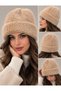 Tiftik Beard Yarn Winter Soft Fit Beanie - 3