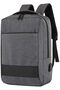 Grey 17 Inch Laptop Backpack with USB Charging Port,Water Resistant Business Travel Daypack