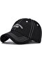 Classic Thick Thread Embroidery Cotton Baseball Cap,Adjustable Unisex Sports Hat