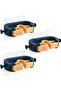 3-Piece Silicone Mop and Broom Holder,Self-Adhesive Wall Mounted Organizer Gripper,No-Drill Storage Hooks for Kitchen and Bathroom