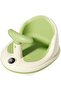 Baby Bath Seat with Built-in Thermometer,Non-Slip Mesh Infant Sitting Chair with Suction Cups,6 Months Plus