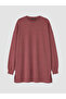 Two Mt Shop Quality Pink Diver Fabric Plain Comfortable & Relaxing Women's Sweatshirt Tunic - 5