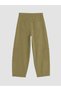Lcw Kids Green Girls Gabardine Cargo Pants - 3