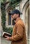 Leather Visor Cashmere Velvet Hat Unisex Winter - Adjustable Urban Style Baseball Cap - 5