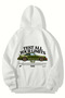 Unisex Oversize Test Your Limits Carrera 964 Hoodie (White)
