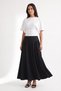 Corsage Detailed Skirt 202707 - Black - 2