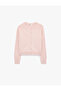 Long Sleeve Crew Neck Knit Cardigan