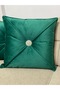 Throw Pillow & Throw Pillow Cover - Luxury Velvet Stone Model Throw Pillow - 7