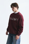 Miami Printed Crew Neck Sweatshirt - 5
