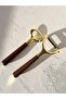 Noma 2Li Acacia Handle Steel Gold Peeler and Opener Set - 5