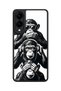 Samsung Galaxy S25 Edge Compatible Omerta Patterned Shockproof Case with Camera Protection