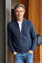 Men's Reversible Zippered Cardigan Cotton Classic Fit - 5460K