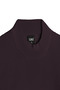Men's Half Fisherman Plum Sweater Slim Ribbed Patterned Classic Fit - 5411B - 4