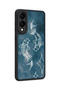 Samsung Galaxy S25 Edge Compatible Kozmikkoi Patterned Shockproof Case with Camera Protection - 2