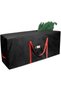 Canvas Christmas Tree Storage Bag, Fits 8 FT Disassembled Artificial Xmas Tree, Waterproof Heavy Duty Tote with Reinforced Handles, Black