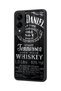 Samsung Galaxy S25 Edge Compatible Whiskey Patterned Shockproof Case with Camera Protection - 3