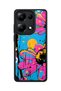 Redmi Note 13 Pro 4g Compatible Popart Patterned Shockproof Case with Camera Protection
