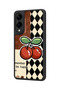 Samsung Galaxy S25 Edge Compatible Happiness Patterned Shockproof Case with Camera Protection - 3