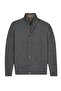 Men's Zippered and Buttoned Cardigan Thick Knit Knitwear Classic Pattern - 5405m - 2
