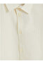 Beige Striped Boys' Shirt - 8