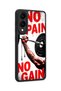 Samsung Galaxy S25 Edge Compatible Fitness Patterned Shockproof Case with Camera Protection - 2